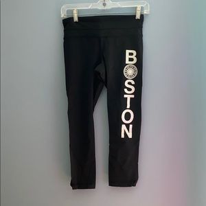 BOSTON soulcycle Lululemon run inspire crop sz.4